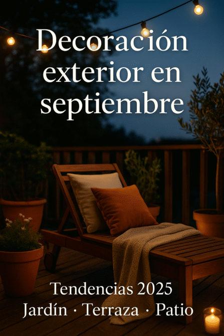 decoración exterior